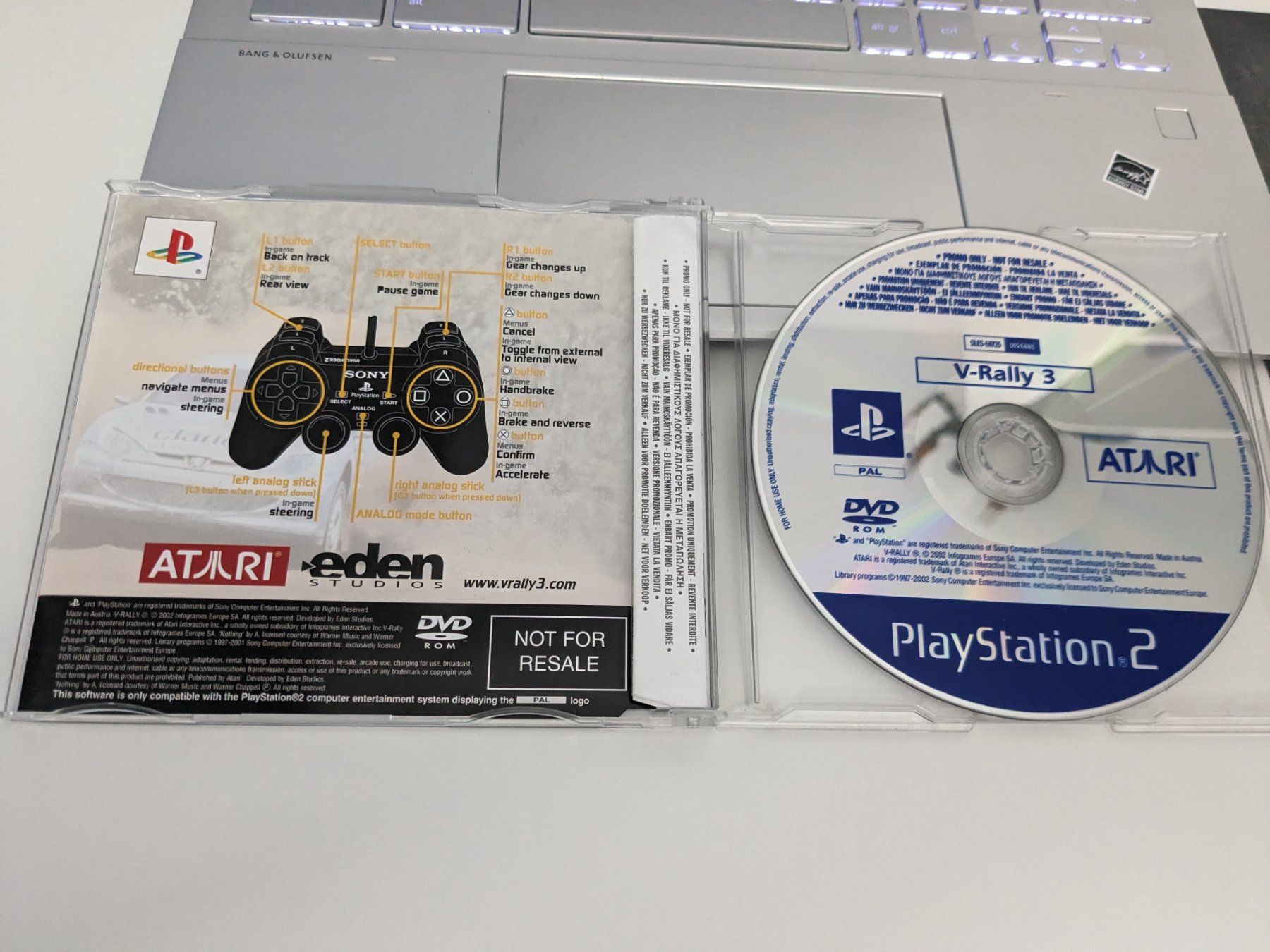 Sony Spiele: V Rally 3 - PS2 Playstation Demo Version Game – Gebraucht aus Hünenberg See von SpecialEditionGaming 1