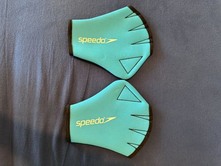 Speedo Schwimm-Hände blau Grösse L NEU