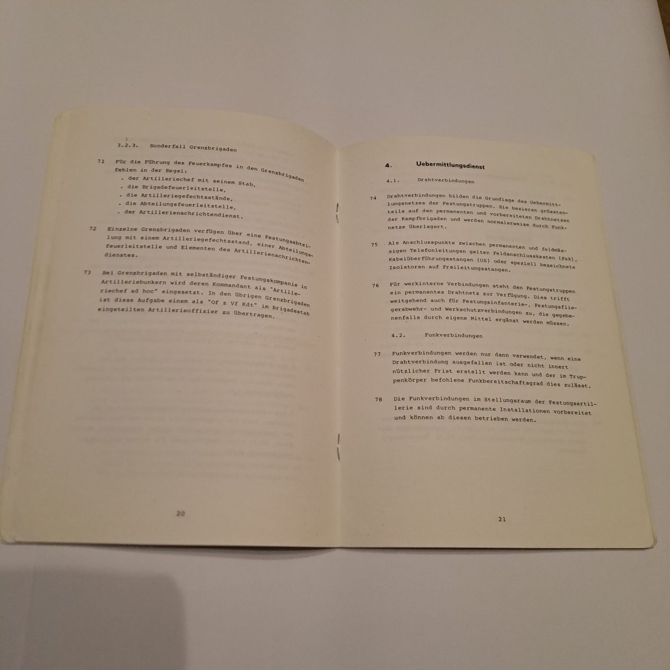 Libri: Zusammenarbeit mit Festungstruppen – Usato da Gipf-Oberfrick venduto da Mig_29 2