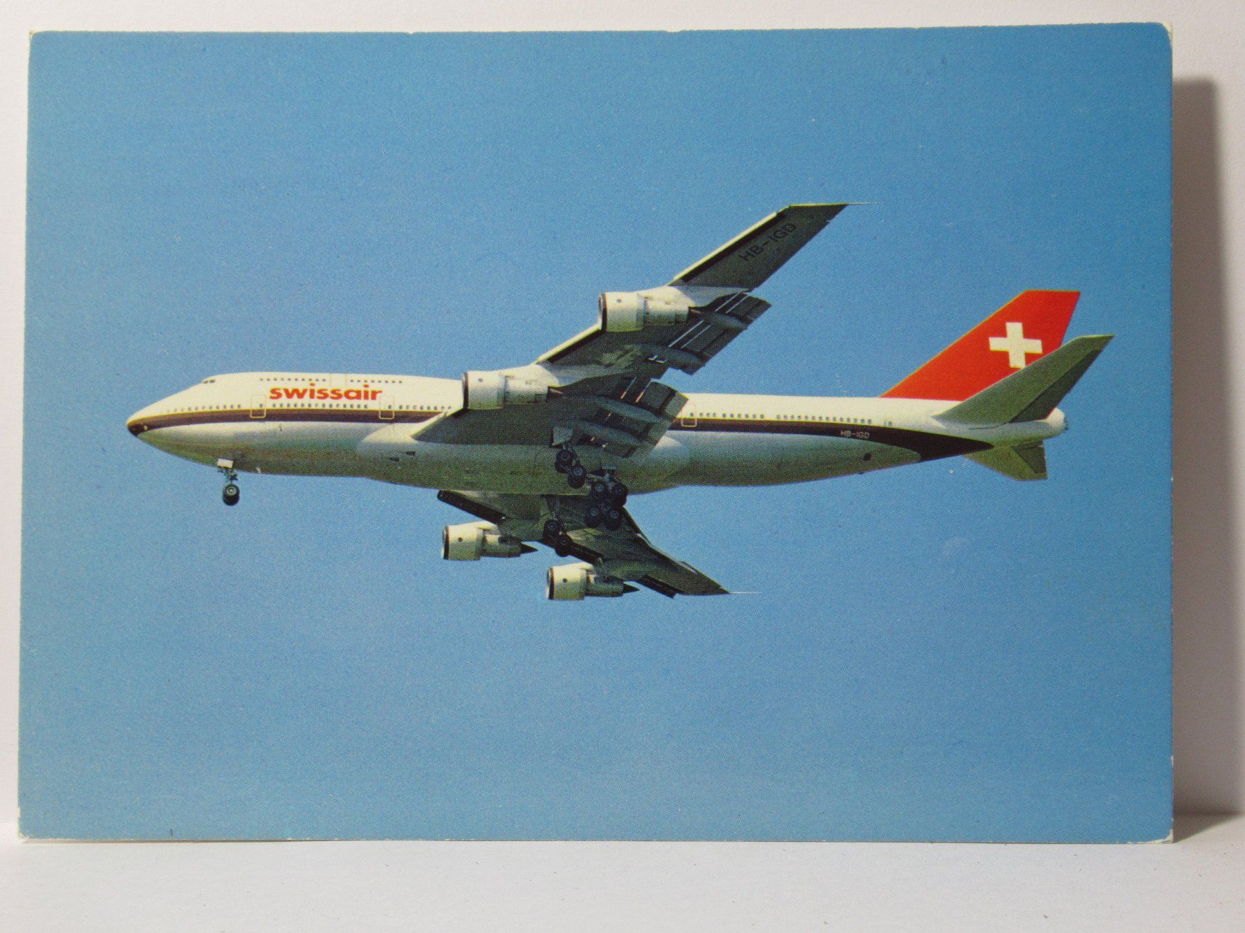 Cartes postales: Flugzeug Boeing 747 - 357 – Neuf (Voir description) à Grenchen par Bluemchen1900