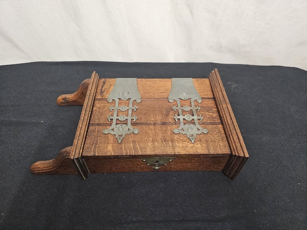 Buchförmige Aufbewahrungsbox Vintage - Schmuck & Schlüssel Versteck, 19x12,5cm Antike Schatzkiste