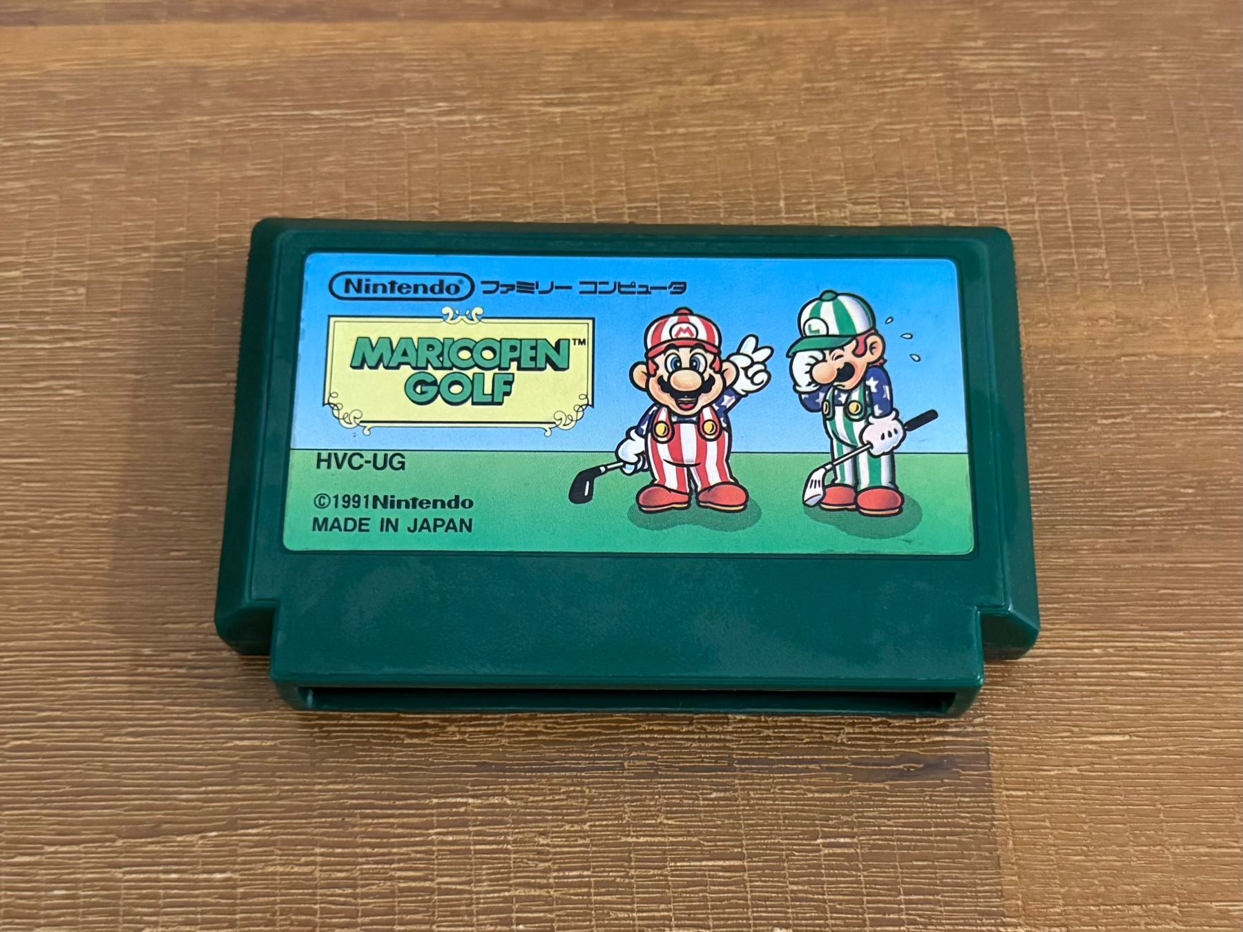 Nintendo Spiele: Nintendo NES Famicom Mario Open Golf Japanische Version – Gebraucht aus Schliern b. Köniz von 505SR2.0