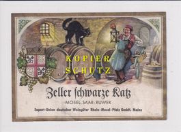 Etikette - Zeller Schwarze Katz /bd
