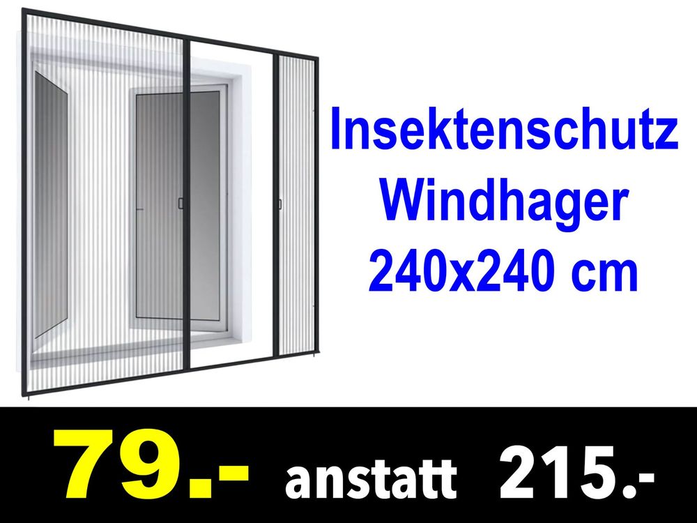 Wunderschne Windhager Insektenschutz Rollo Ebenbild