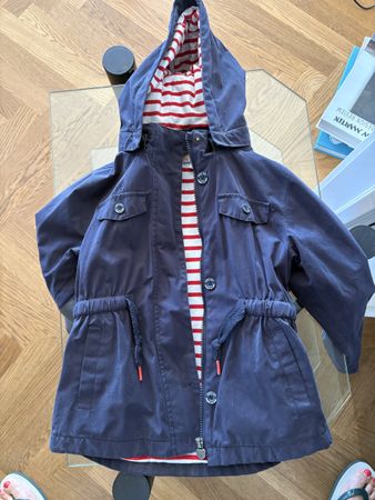 Steiff Kinderjacke blau gestreift Grösse 104 3-4 Jahre
