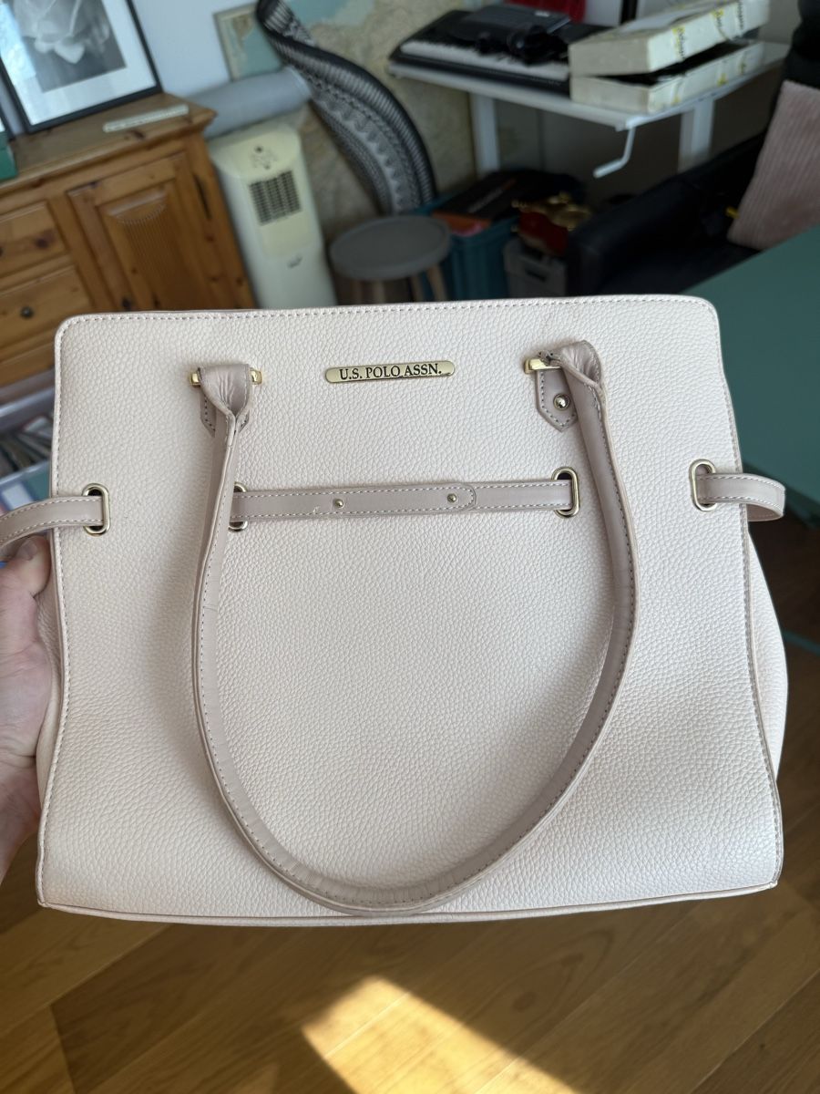 US Polo Taschen für Damen: Handtasche U.S. Polo Assn. beige – Gebraucht aus Dübendorf von acolum13 2