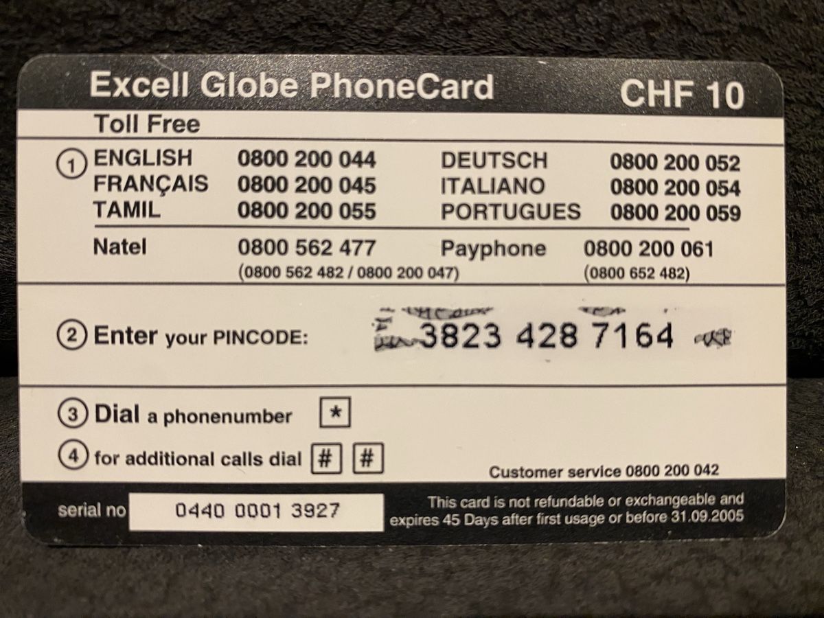 Schede telefoniche: Carte dos 1 – Usato da Lausanne venduto da babacard10 1