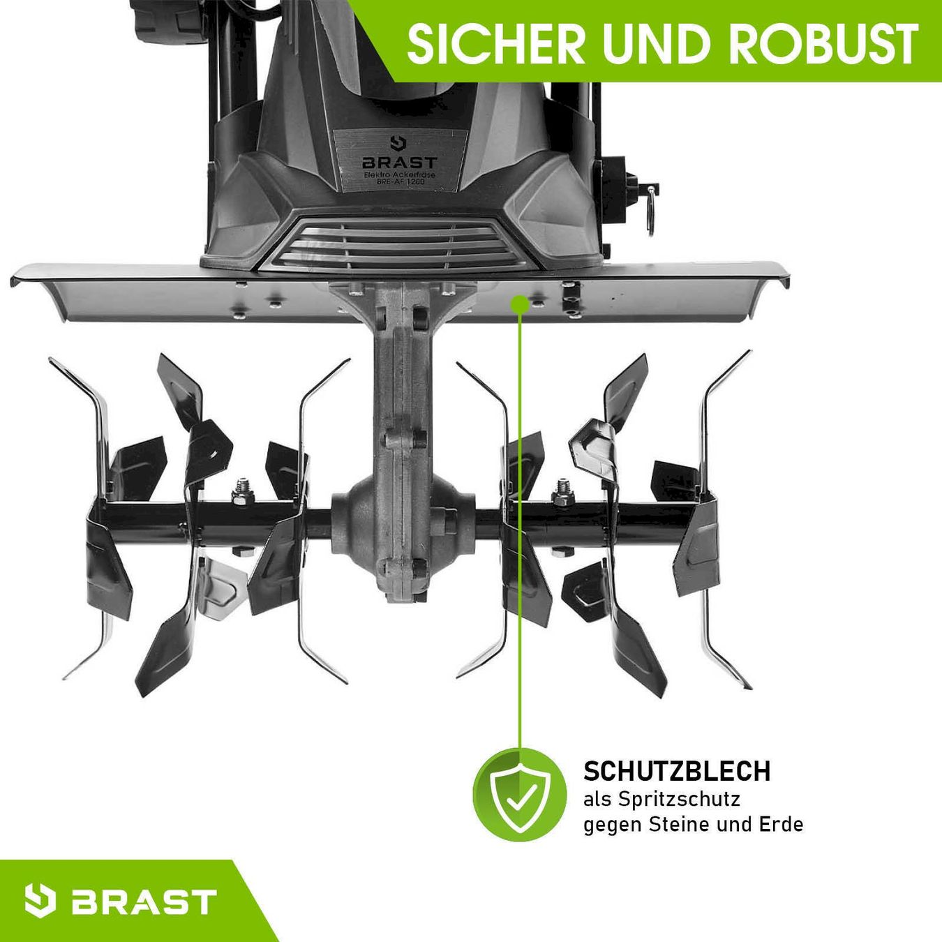 Tutte le macchine: BRAST Elektro Motorhacke 1200 – Nuovo e nell'imballaggio originale da Bottighofen venduto da zaap 6