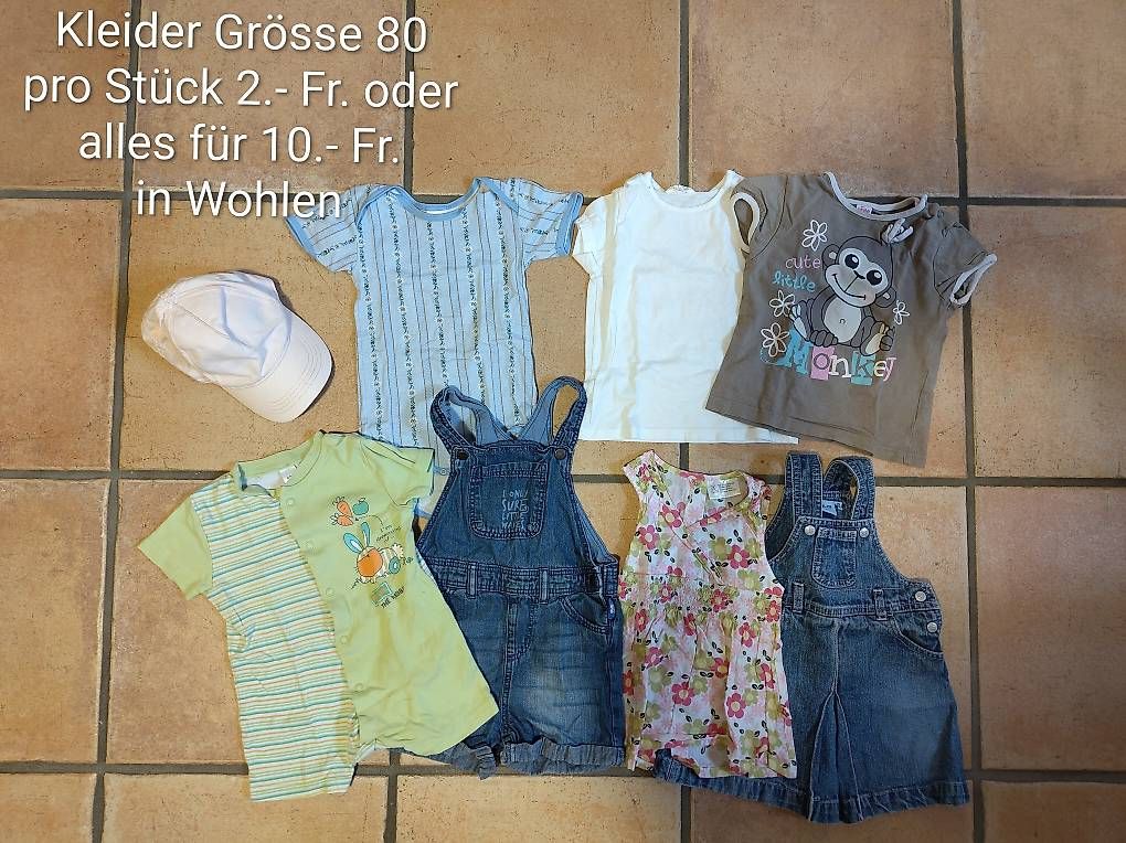 Lotti & Set di vestiti: Kleiderset Grösse 80 – Usato da Wohlen AG venduto da Miel12 1