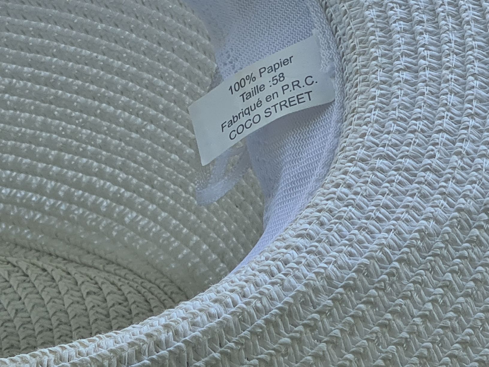 Copricapi, berretti & cappellini: Herren Sonnenhut  Weiss Gr. 58 – Usato da Steinen venduto da turbogeiss99 3