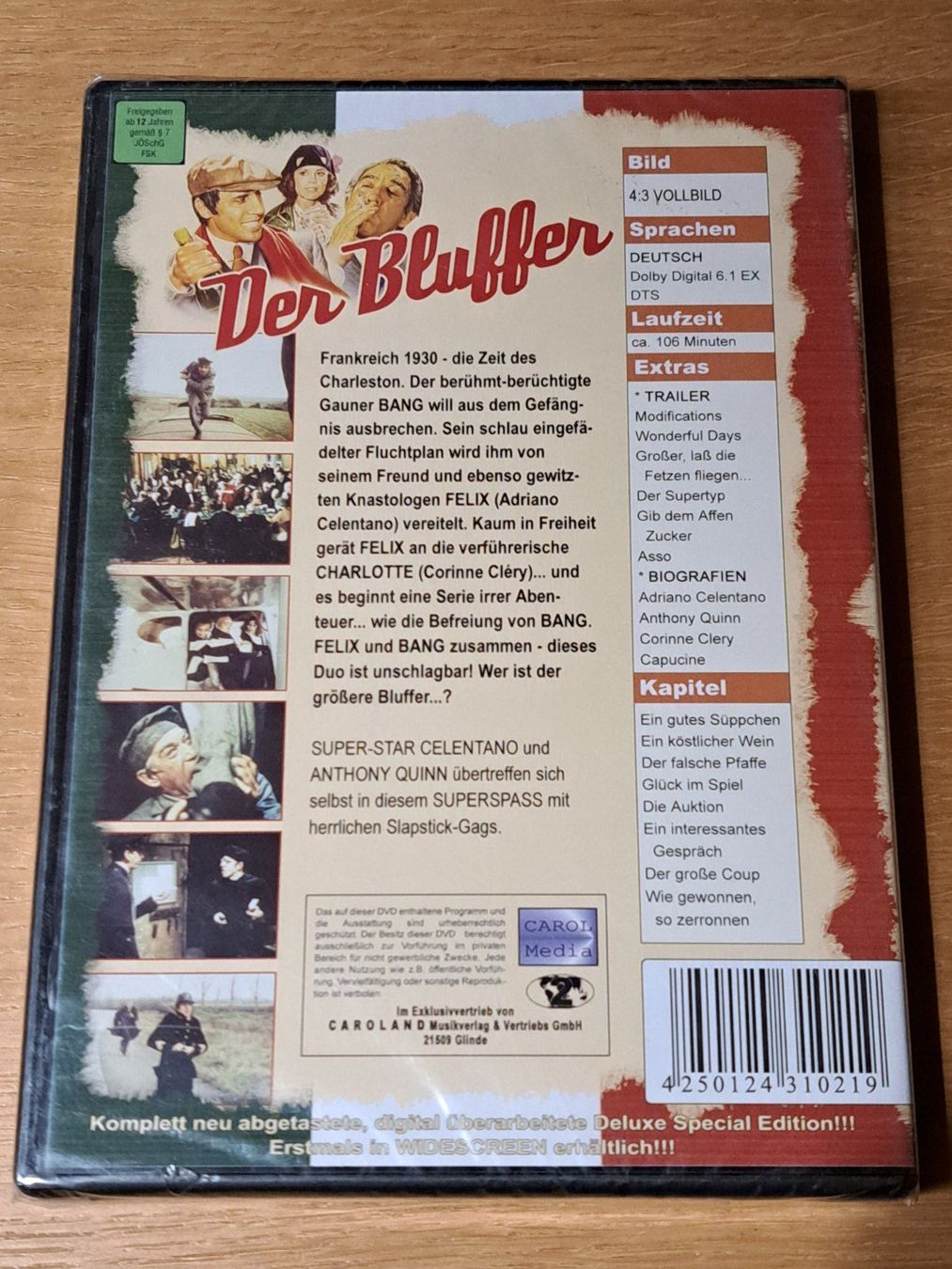 Tutti i DVDs: DVD De Bluffer mit Adriano Celentano, noch neu verpackt – Nuovo e nell'imballaggio originale da Unterseen venduto da Kanica 3