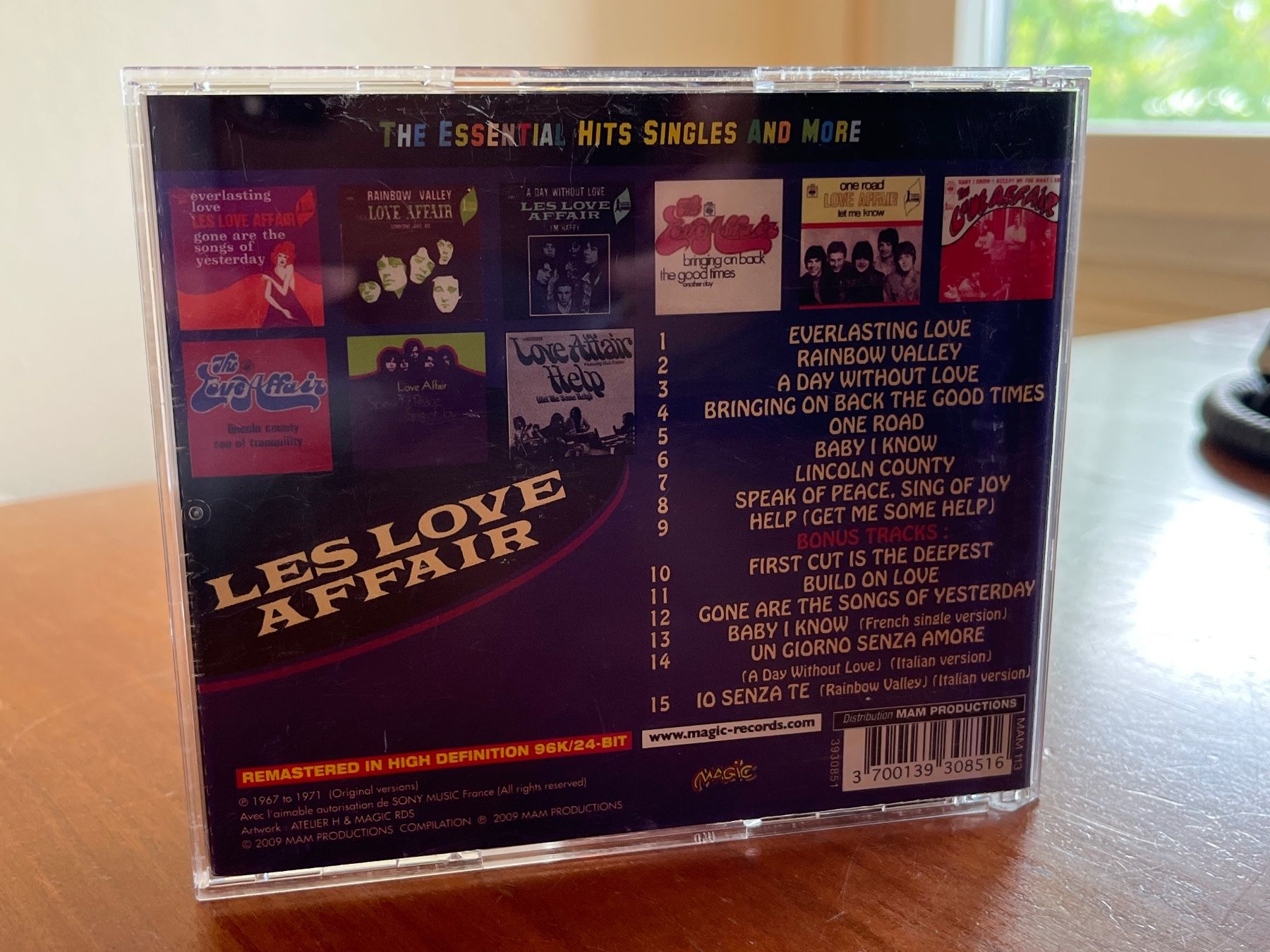 Les Love Affair - Essential Hits Singles And More - HJ32A (Gebraucht ...