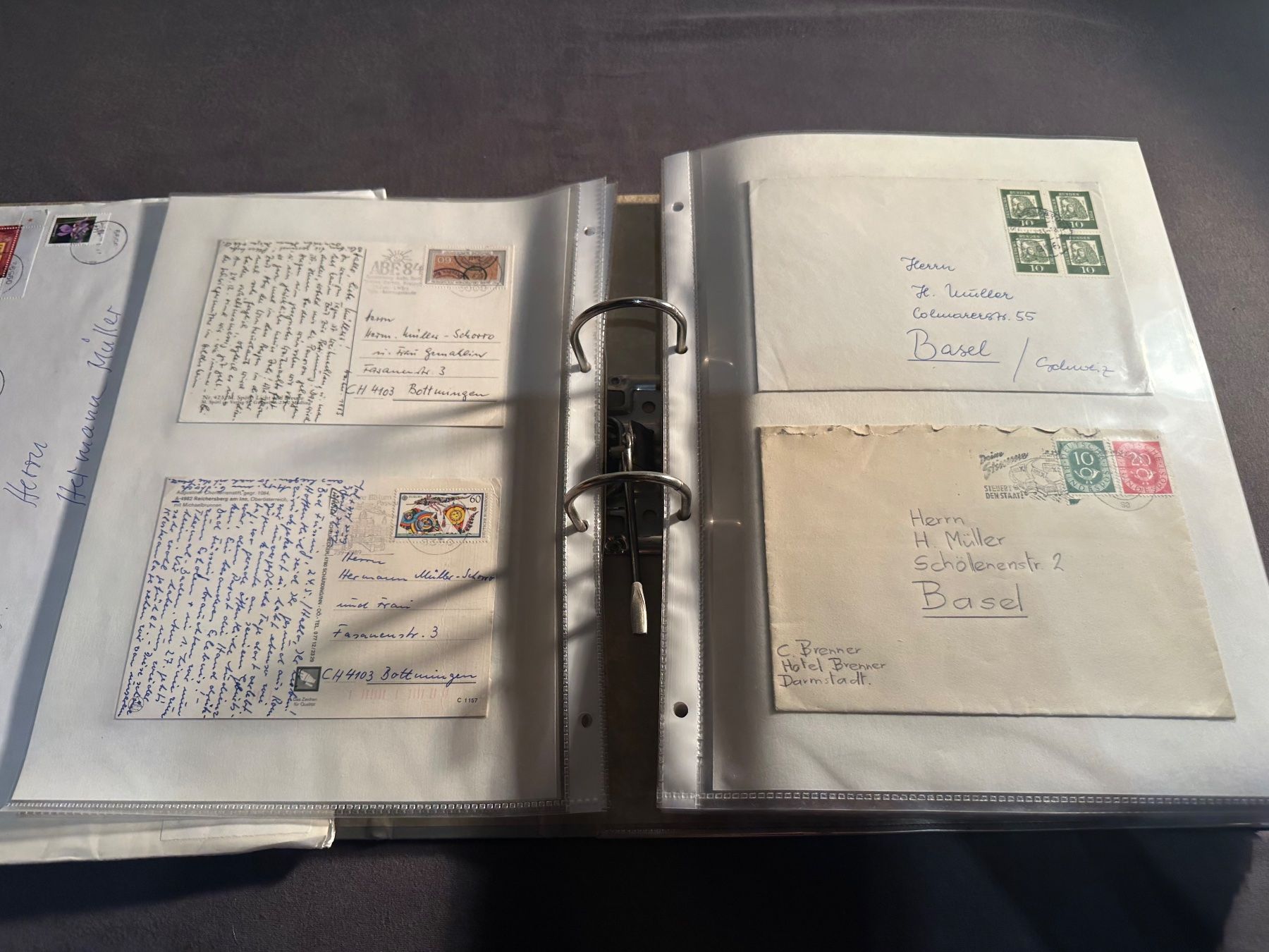 Alle Briefmarken: Sammlung Briefe Deutschland – Gebraucht aus Stettfurt von 2442 1