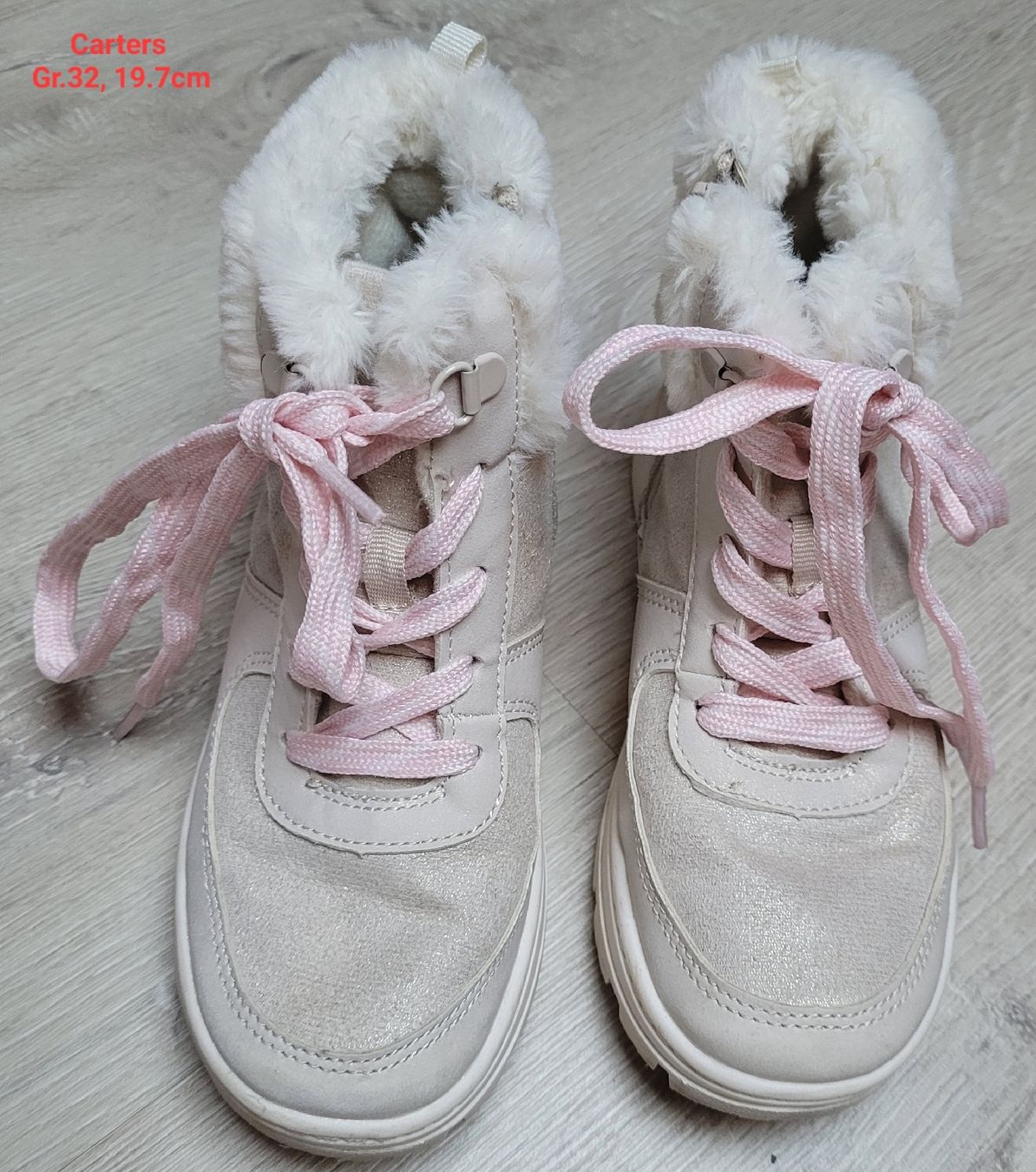 Scarpe per ragazze: Winterschuhe Mädchen Gr. 32 Carters hellrosa, top Zustand  – Usato da Münchenstein venduto da sun_mx9b