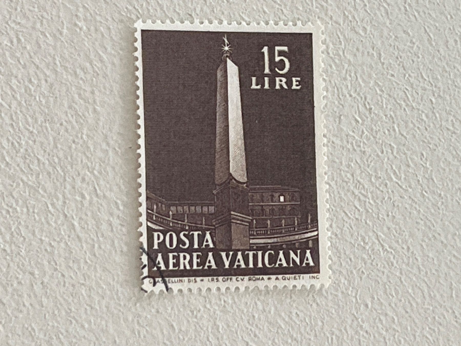 Alle Briefmarken: Briefmarke: Città del Vaticano – Gebraucht aus Chiasso von AzenYa