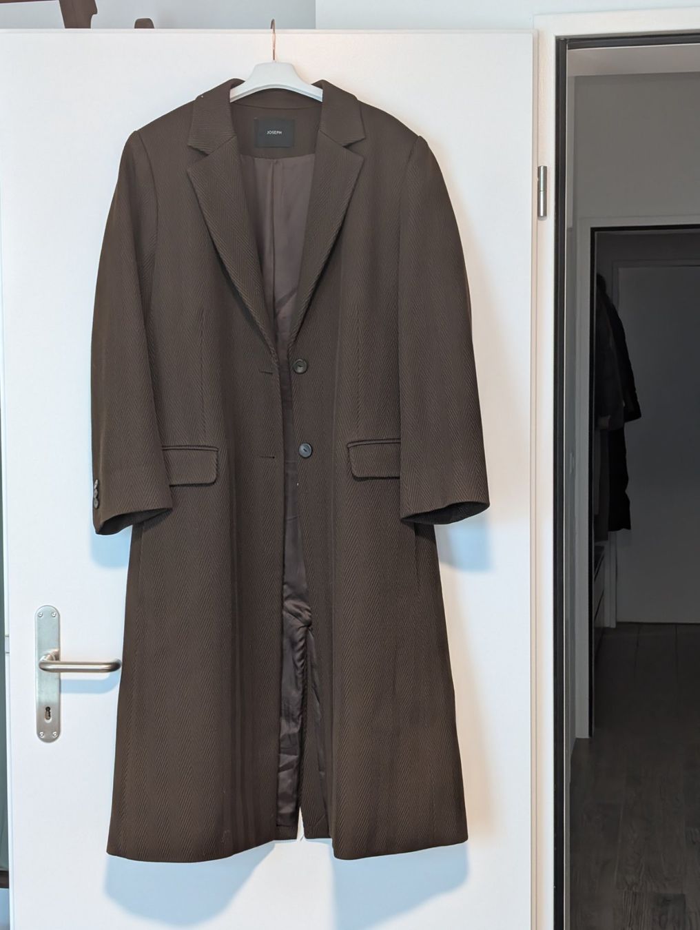 Cappotti: JOSEPH Herringbone Wool Cale Coat, Gr 42 – Usato da Uetikon am See venduto da Hobbes23