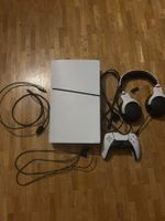 PS5 mit Controller, Bluetooth-Headset & komplettem Zubehör