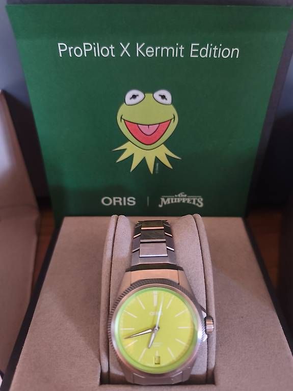 Uhren: Oris PROPILOT X KERMIT EDITION – Gebraucht aus Aesch BL von CDZ44