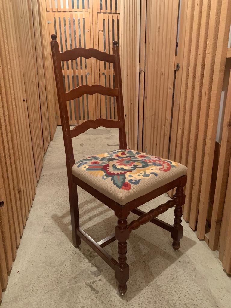 Sedie: Chaise Gobelin – Usato da Moutier venduto da Linou 3