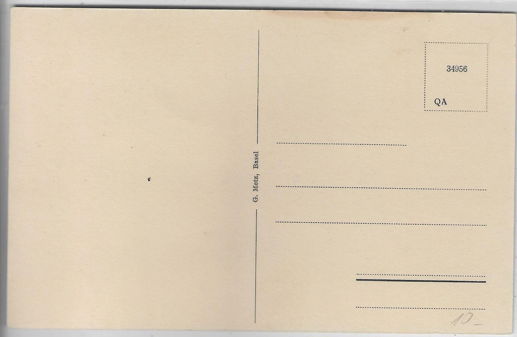 Cartoline postali: Solothurn - Künstlerkarte – Usato da Ettingen venduto da Kartenplanet 1