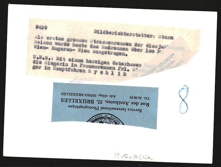 Fotografie & Manifesti: Fotografie Ansicht Wien, Siegerin des Fr – Usato da Berlin venduto da bartko-reher 1