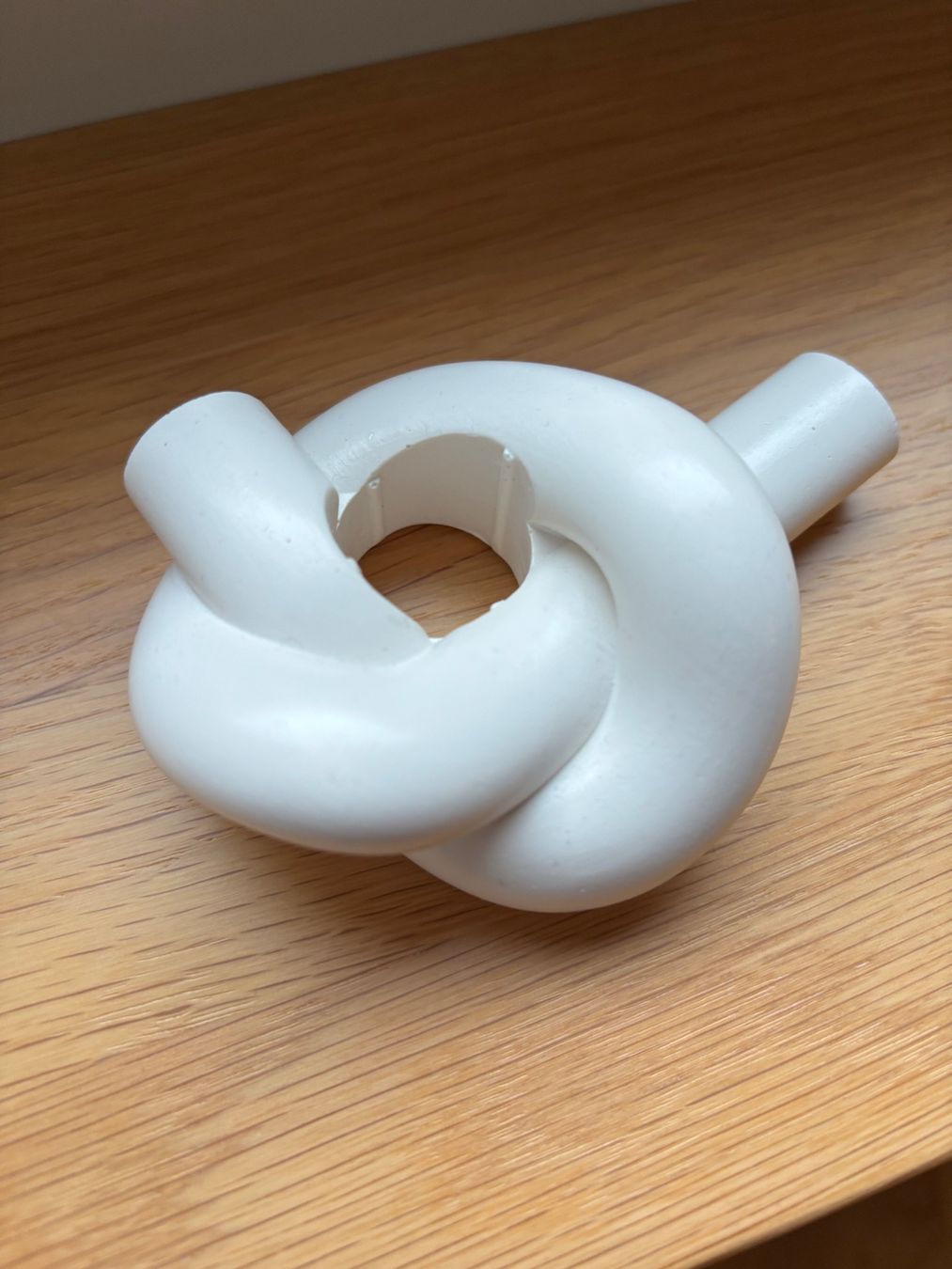 Portacandele: Kerzenhalter Knoten weiss – Usato da Zürich venduto da gaj_nm6w 2