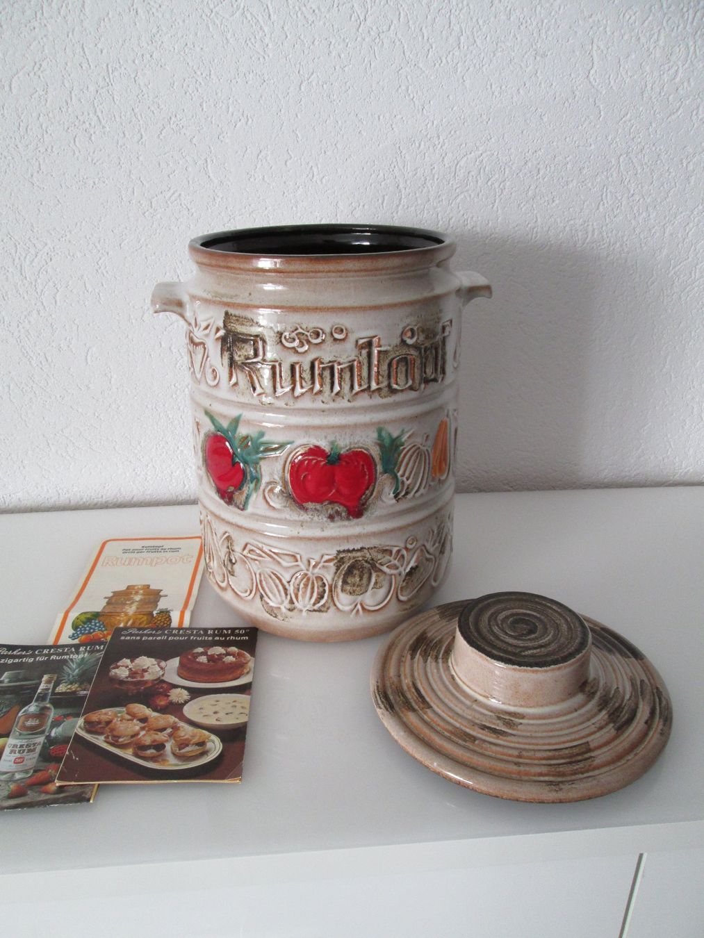 Töpfe: Rumtopf aus Keramik , West-Germany – Gebraucht aus Movelier von KRASI61 1