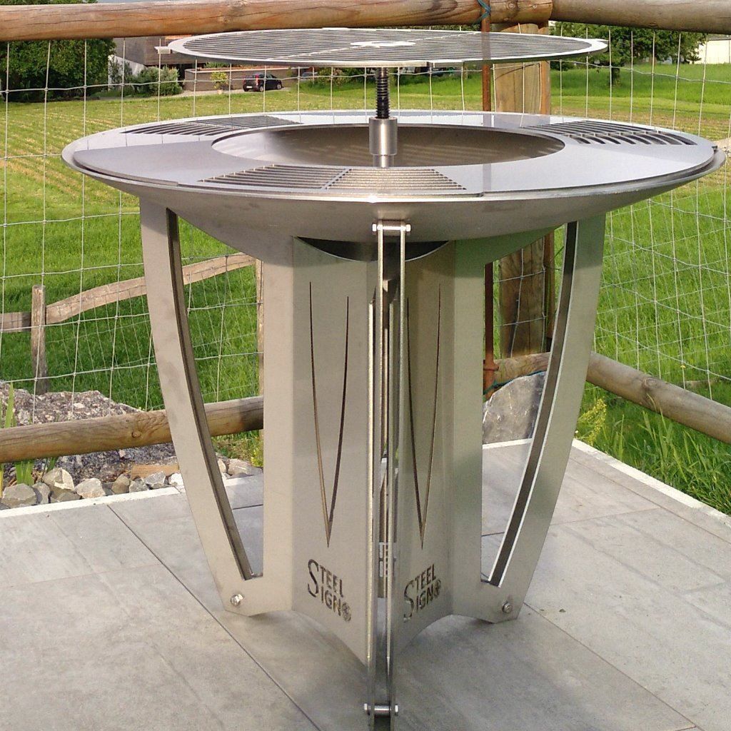 Feuerschale: Feuerstelle / Feuerschale / Grillring – Neu und originalverpackt aus Sarmenstorf von SteelSign 6