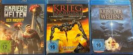 Blu-ray Krieg der Welten Trilogie 1-3 Angriff Invasion
