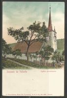 Carte P ( Souvenir de Vallorbe / Eglise protestante )