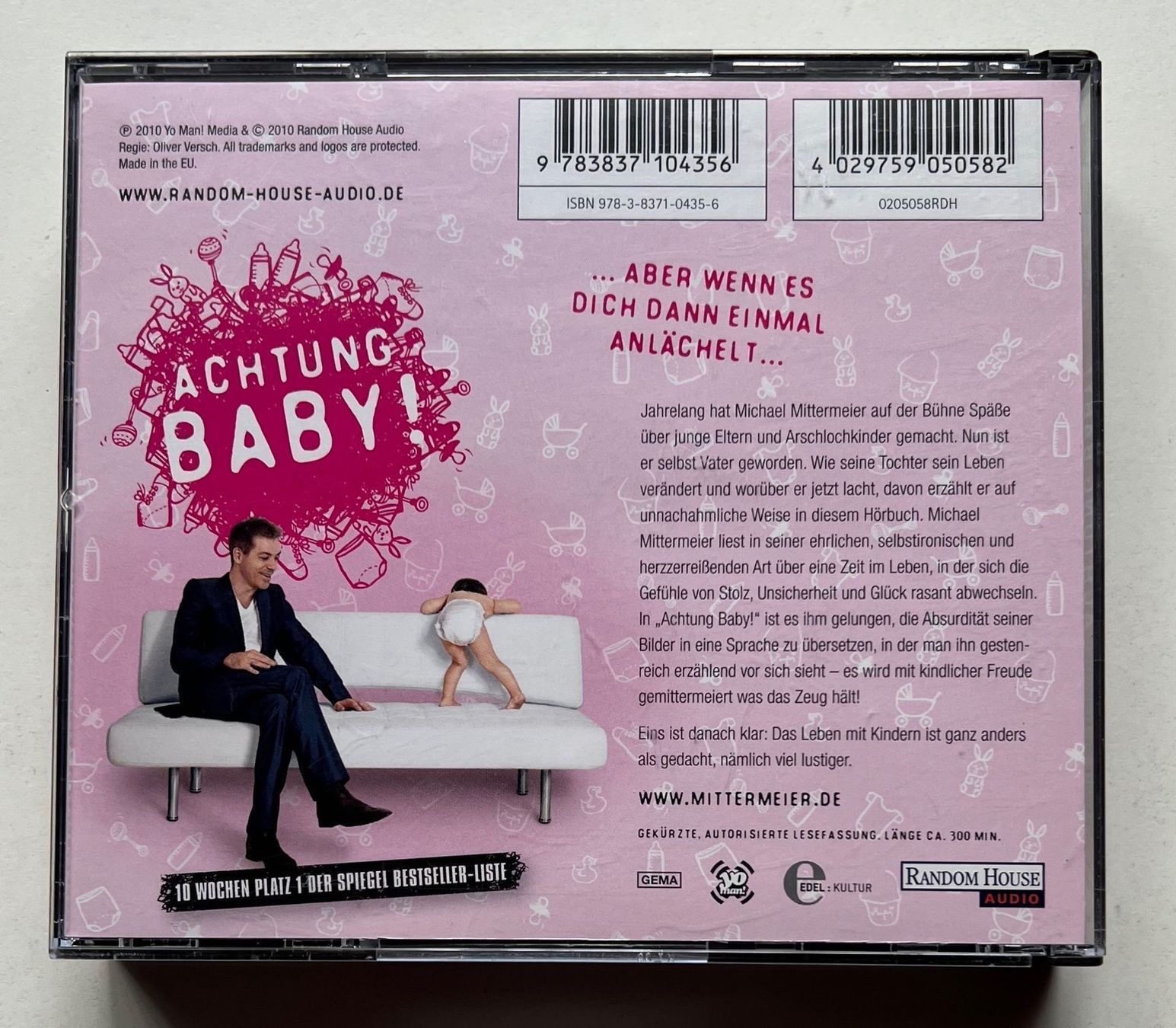 Audiolibri: Michael Mittermeier /Achtung Baby /4 CDs – Usato da Näfels venduto da rottabi 1