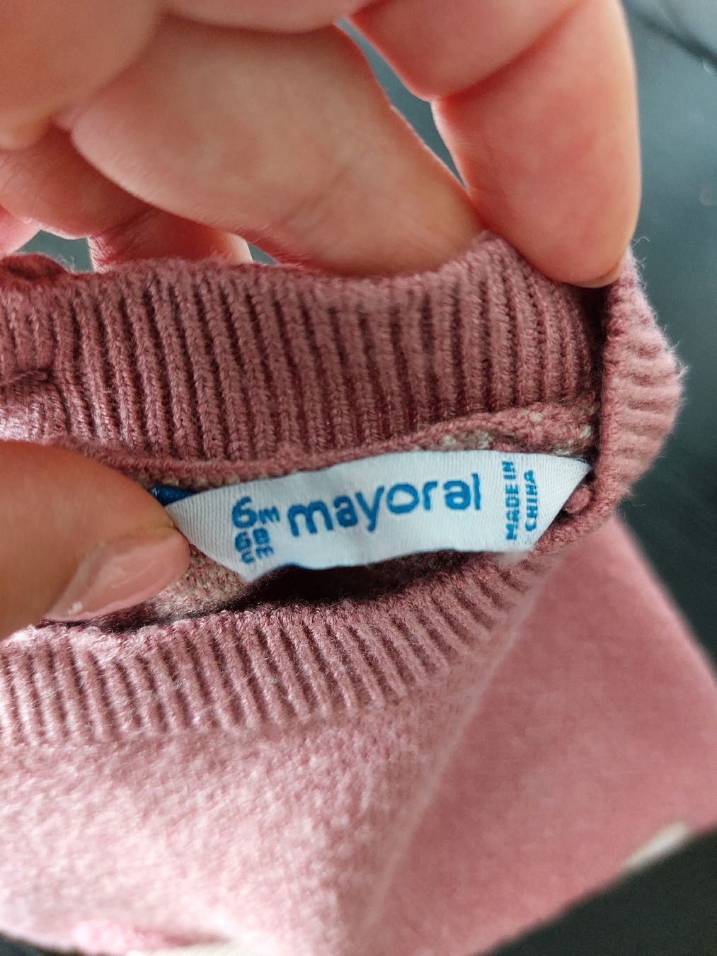 Mayoral Pullover & Sweatshirts: Mayoral Pullover, Gr. 68, rosa mit Bären – Gebraucht aus Horgen von prinza 4