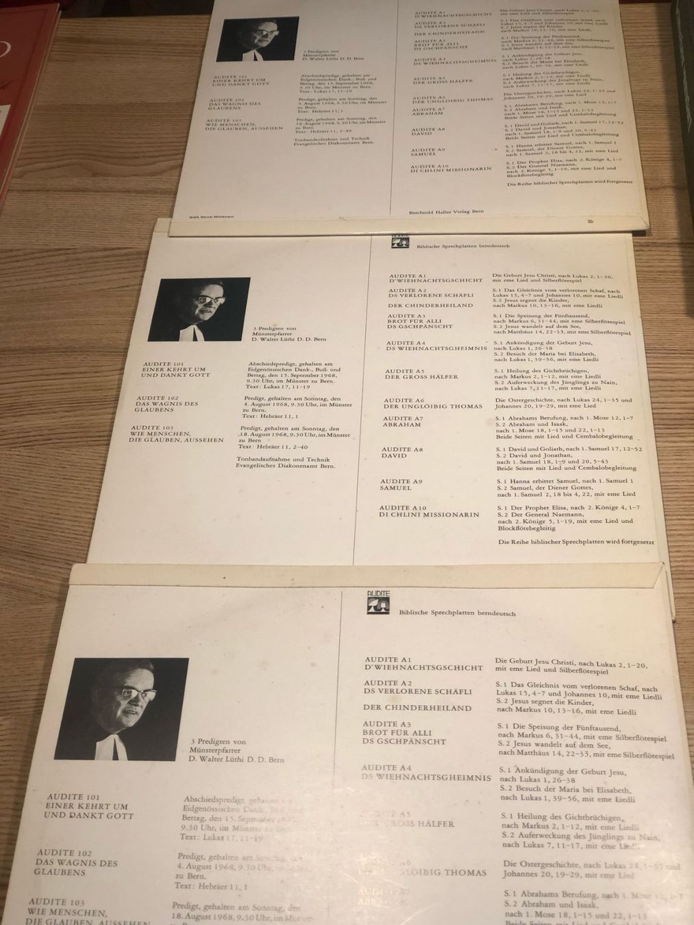 Dischi in vinile: 6 Vinyl Klassiker LPs - Predigten – Usato da Röschenz venduto da Tashroal 3