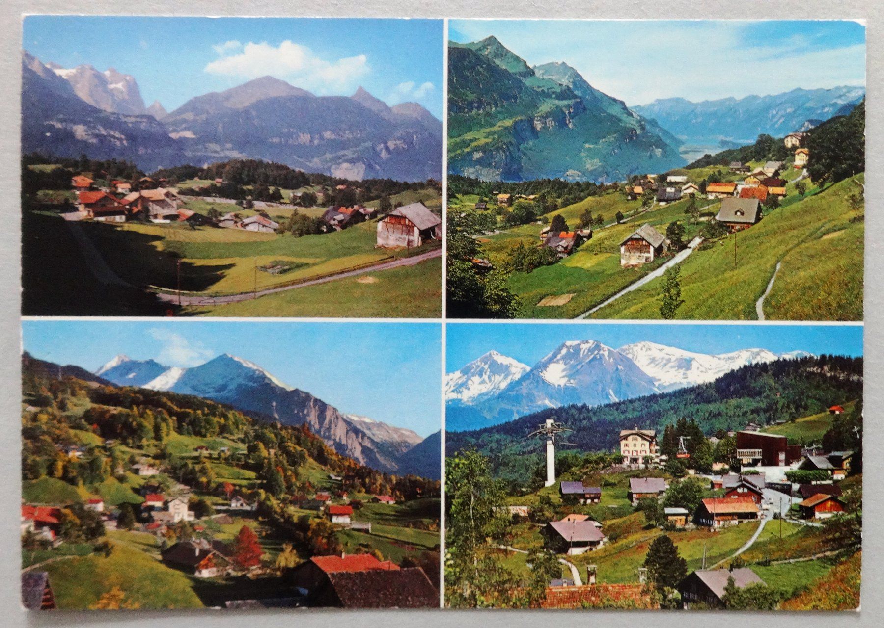 Cartoline postali: Reuti Hasliberg, B.O. – Usato da Fétigny venduto da Billy2miny