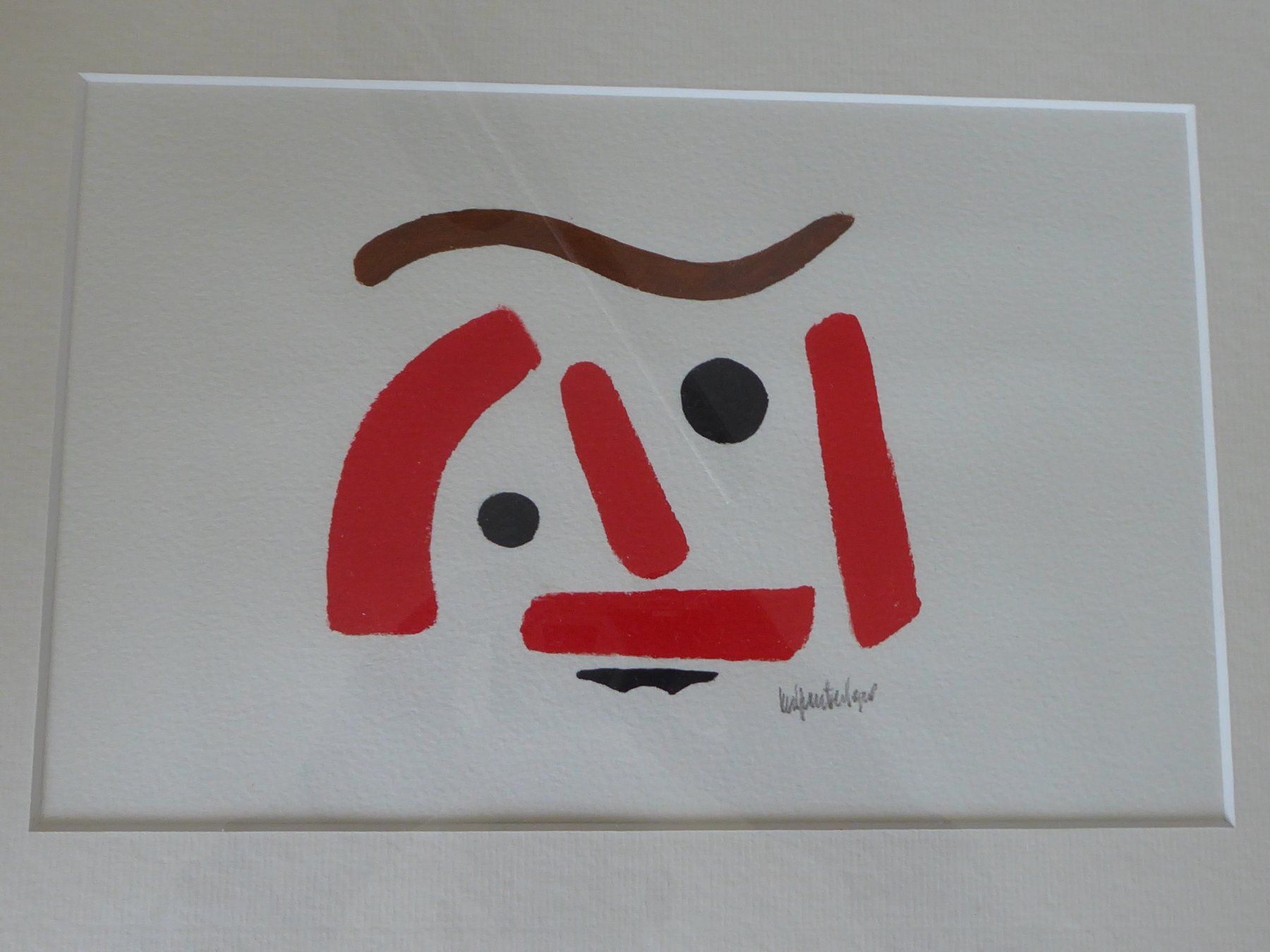 Dipinti: Selbstportrait / Abstrakte Malerei / Handsigniert – Nuovo (secondo la descrizione) da Uzwil venduto da kulu53 1