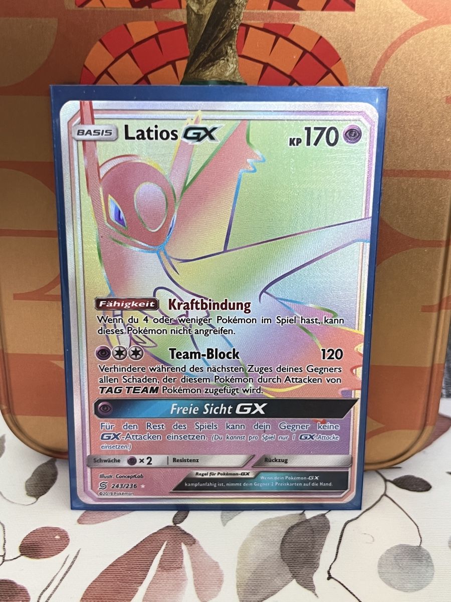 Pokémon Carte collezionabili: Latios gx rainbow mit karten Fehler – Nuovo (secondo la descrizione) da Zürich venduto da ame_f9rx