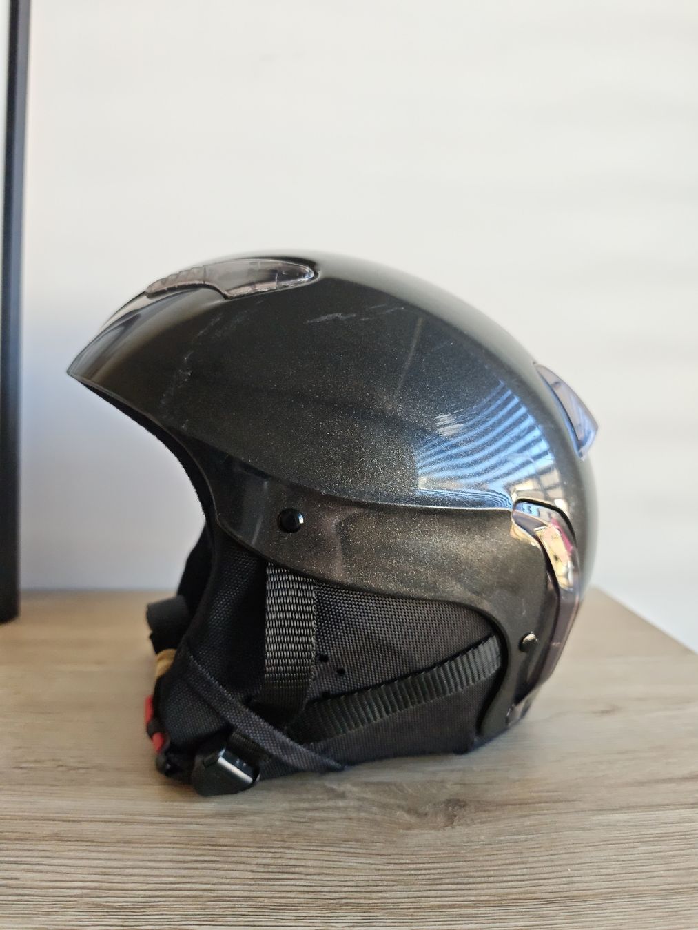 Uvex Caschi: Uvex Skihelm, Grösse ML, Schwarz, – Usato da Biel/Bienne venduto da Cranson93 1