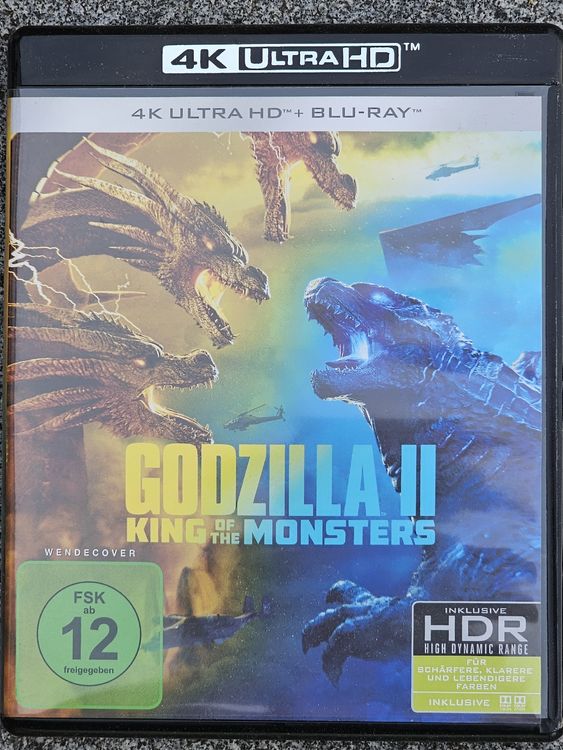 Godzilla II 4K Ultra HD + Blu-ray Disc Top Zustand (Gebraucht) in ...