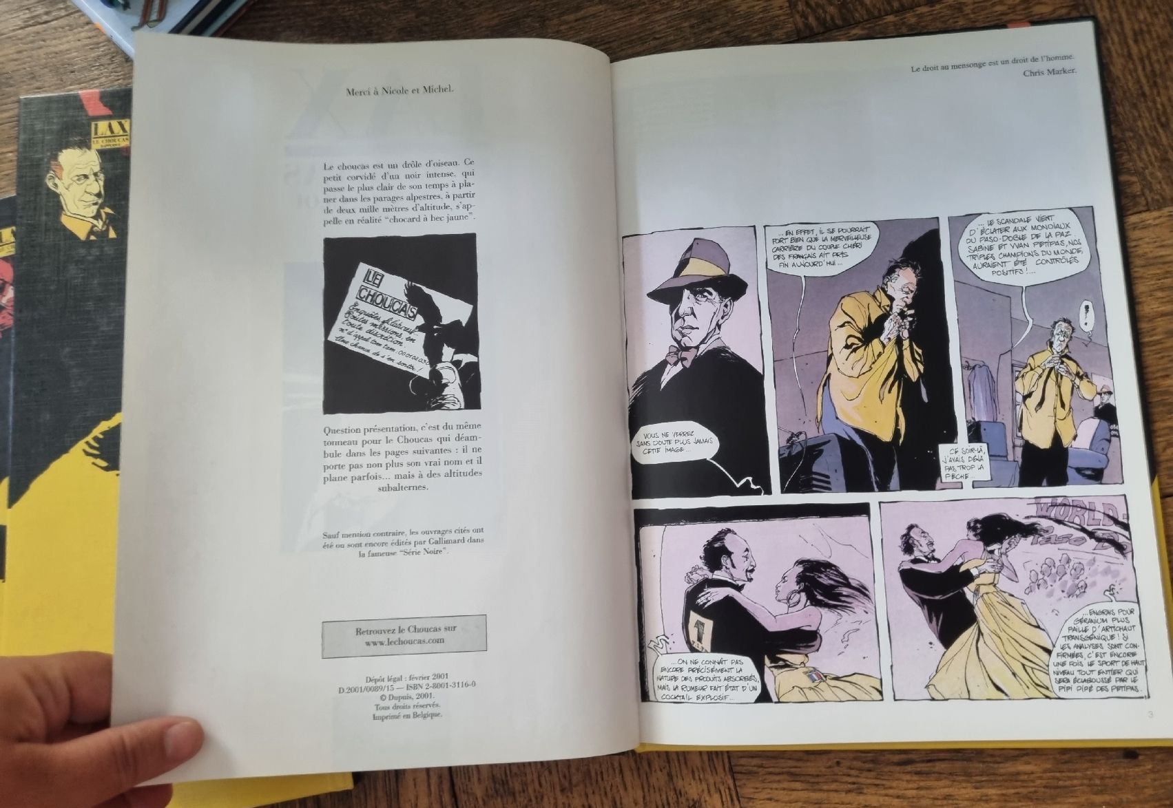 Fumetti: LAX - Le Choucas, T1-3, BD – Usato da Fribourg venduto da sal_5ln6 4