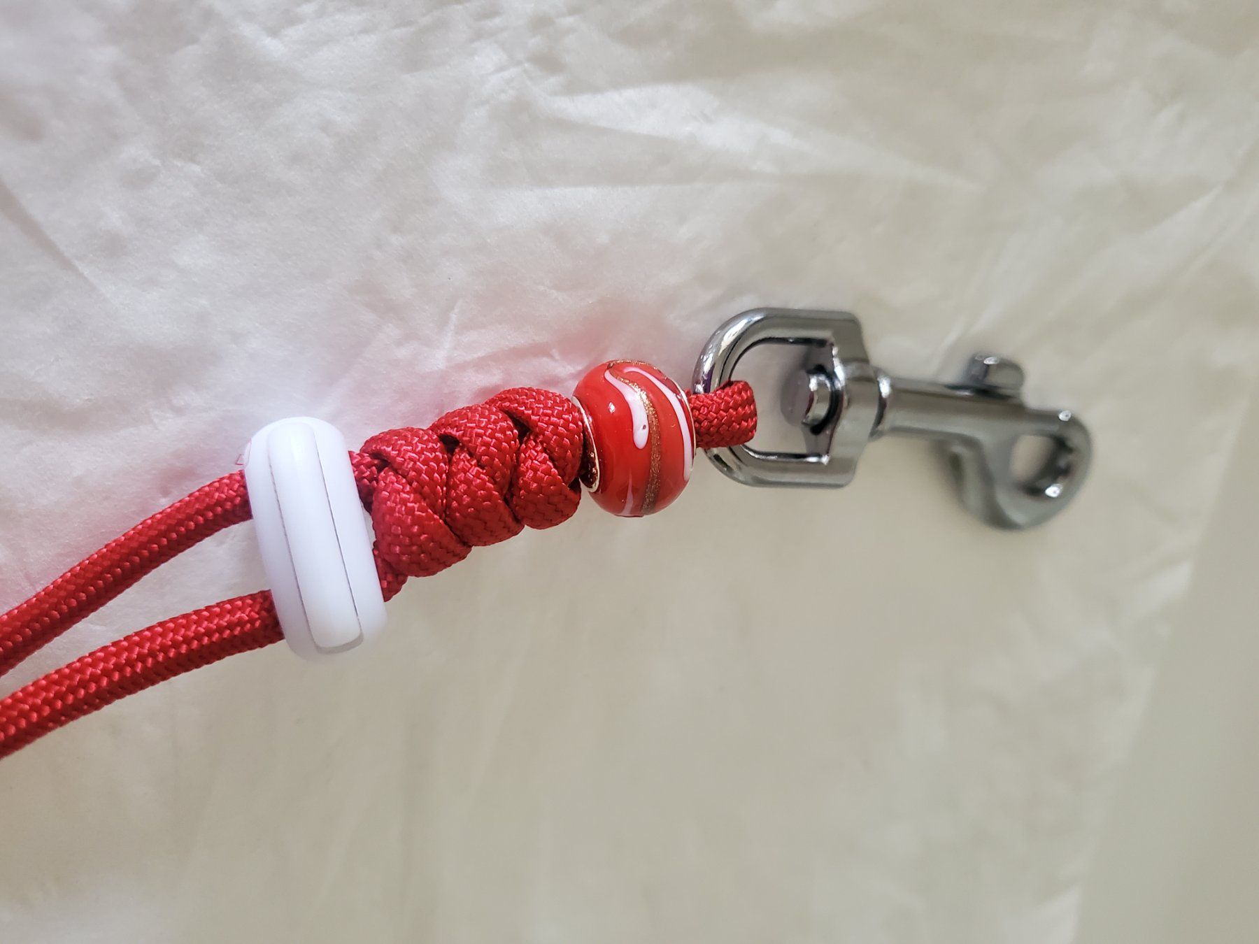 Schlüsselanhänger & - bänder: Schlüsselanhänger Karabiner von  Kletterseil oder Boot Leine – Neu (gemäss Beschreibung) aus Unterägeri von 0alfa0 5