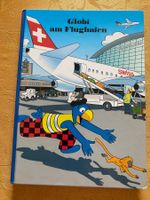 Globi am Flughafen