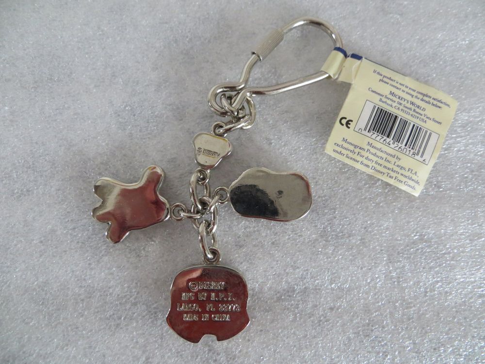 Promotech Surfing Mickey Holz Schlüsselanhänger - Laser-graviert & Handgefertigt