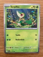 Serpifeu Holo 001/086 Pokemon Promo BLK Schwarze Blitze DE