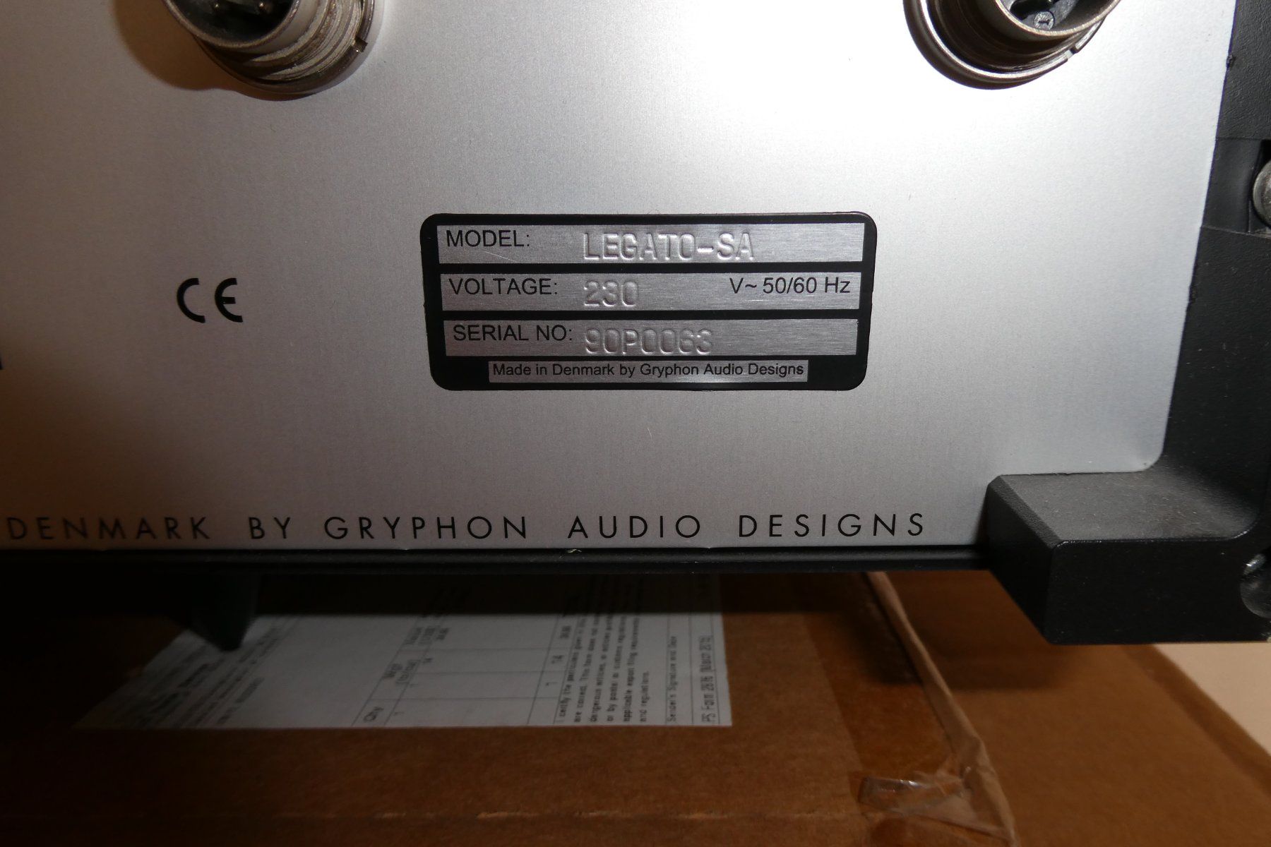 Amplificatori: Gryphon Legato Phonostage Highend – Usato da Riedtwil venduto da bluespark3 6