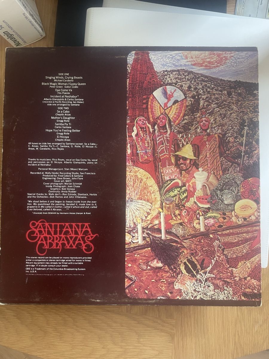 Dischi in vinile: Santana "Abraxa" LP/ Platte – Usato da Günsberg venduto da MorningEgg22 1