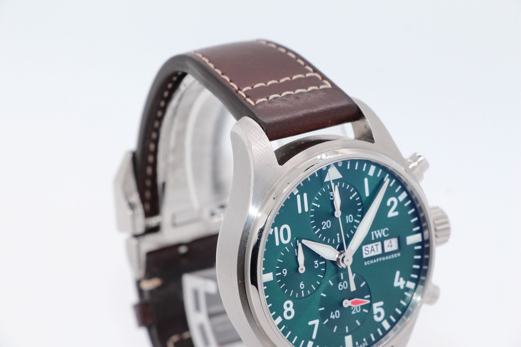 IWC Orologi: IWC Fliegeruhr Chronograph Ref. IW388104, Full-Set – Usato da Zug venduto da eMDi_Collection 3