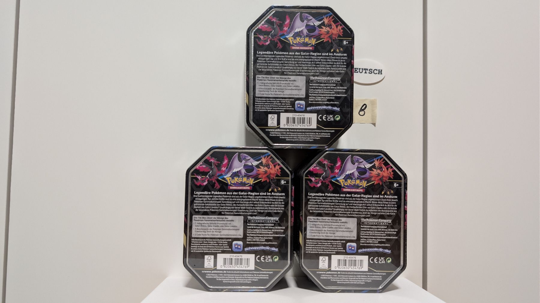Pokémon Carte collezionabili: Pokémon TCG Tin-Box-Set Zenit der Könige Bundle dt – Nuovo e nell'imballaggio originale da Regensdorf venduto da Grischaluca 1