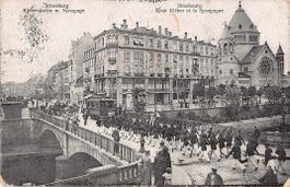 MILITÄRPARADE STRASSBURG 1921 INTERESSANT