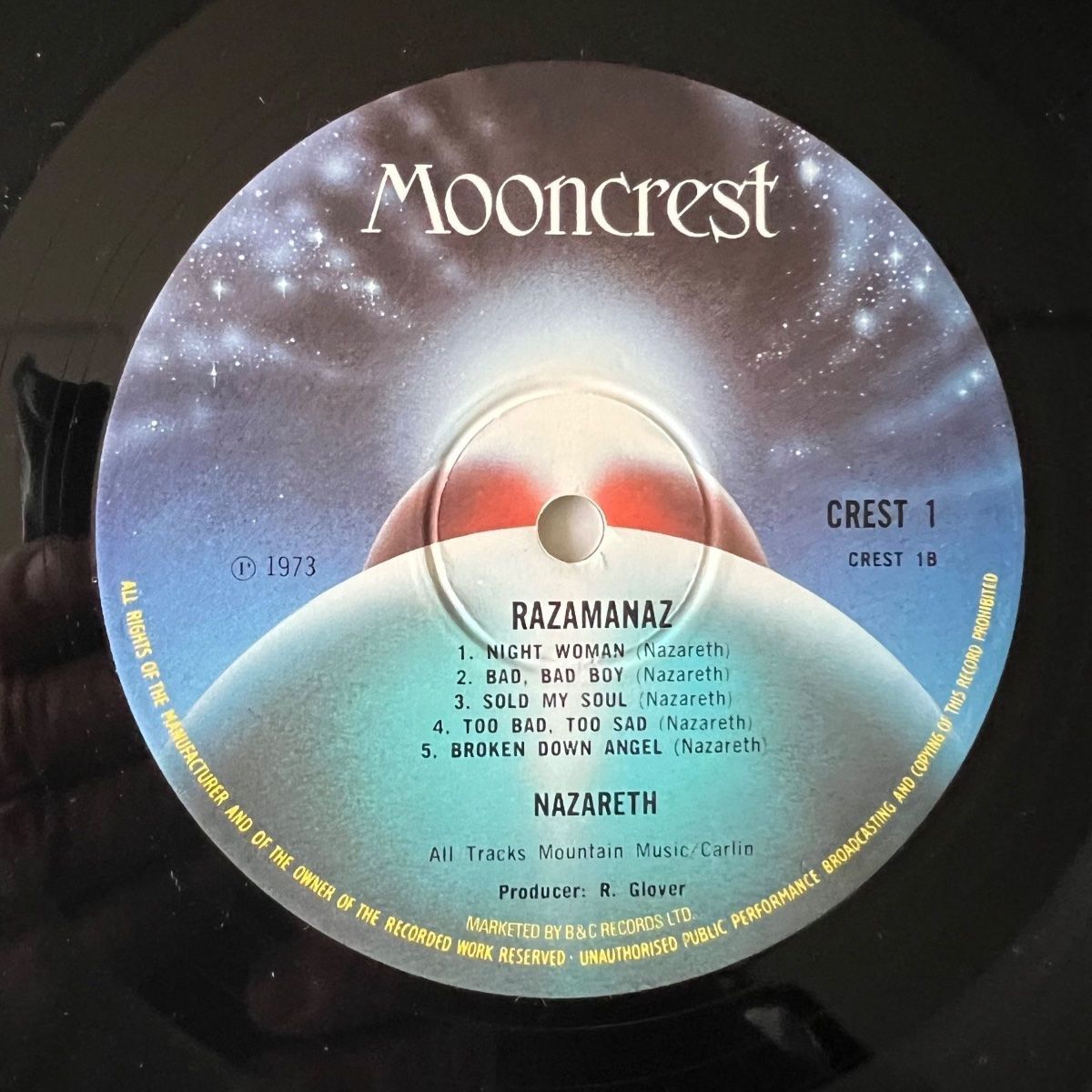 Dischi in vinile: Nazareth - Razamanaz / 1. UK-Press. 1973 – Usato da Gais venduto da soundcave57 3