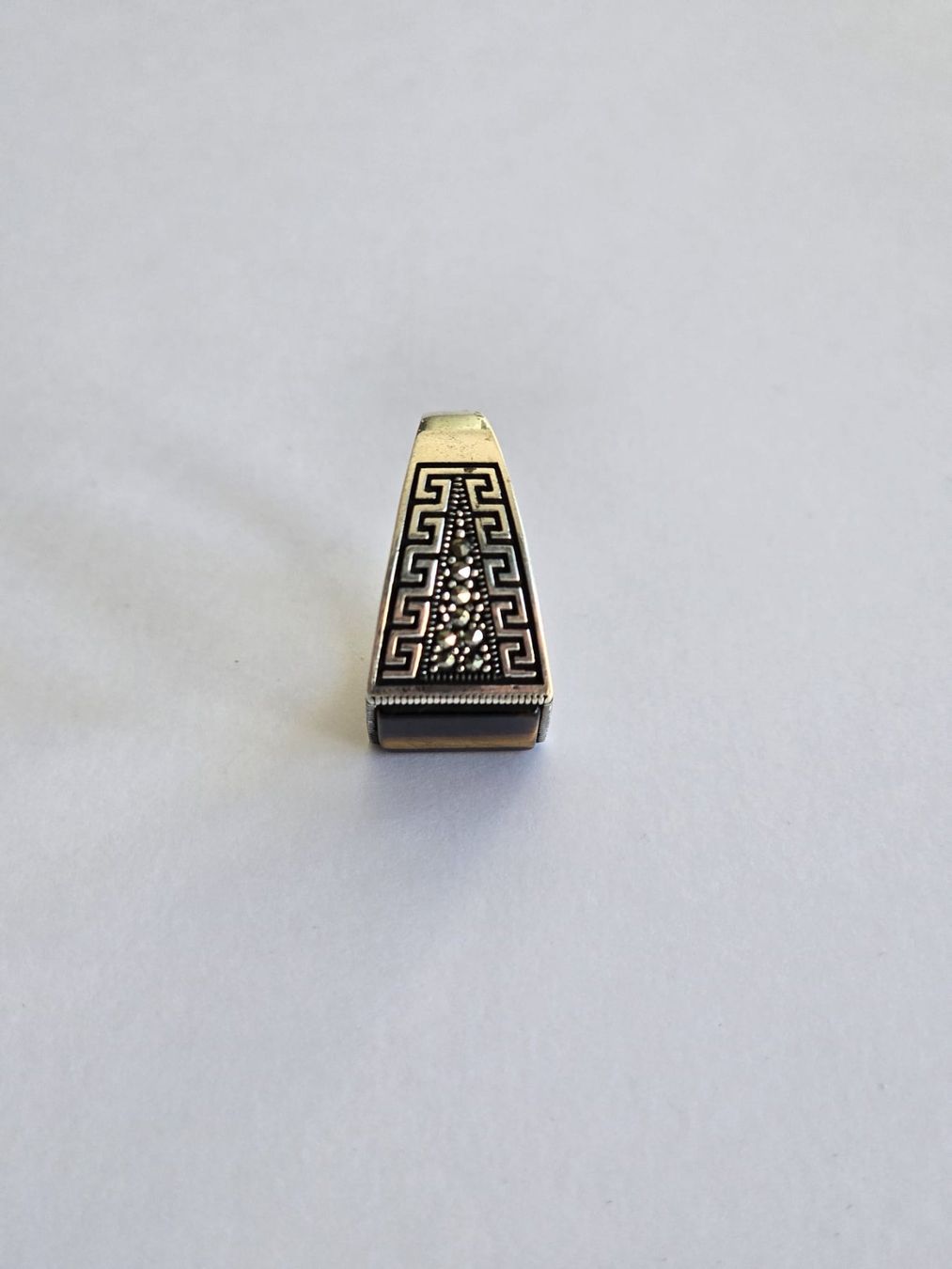 Anelli: Bague en argent, Oeil de Tigre taille 63 – Nuovo e nell'imballaggio originale da Neuchâtel venduto da NIDAVELIR 2